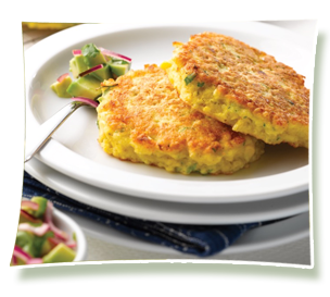 Egg Recipes - Sweetcorn fritters